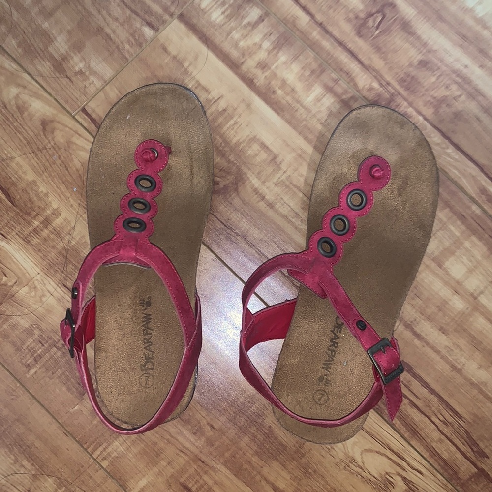 Bear paw sandals